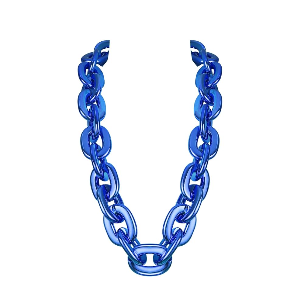 Vefungyan Hip-hop Rapper Big Chunky Chain: Plastic Fake